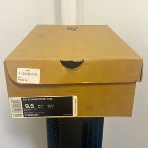 EMPTY BOX FOR NIKE FOAMPOSITE ONE MENS 9.5